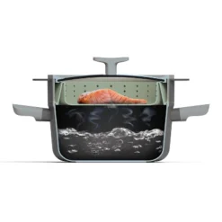 BergHOFF Balance Non-stick Silicone Collapsible Steamer Basket & Strainer 10", Recycled Material, Sage 16 BergHOFF Balance Non-stick Silicone Collapsible Steamer Basket & Strainer 10", Recycled Material, Sage -Target KitchenAid GUEST de4d77de 922e 4532 bd11 0f6d0df438e8