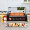Great Northern Popcorn Hot Dog Roller Machine With Cover & Drip Tray – 1170W Stainless-Steel Cooker With 9 Rollers – 24 Hotdog Capacity Electric Grill -Target KitchenAid GUEST de88d1d5 26ed 4d33 b12e 1a612a09506d