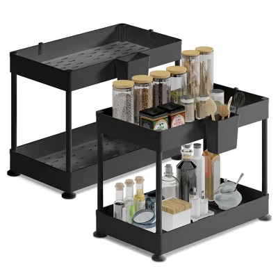 StorageBud 2-Tier Under Sink Organizer 3 StorageBud 2-Tier Under Sink Organizer