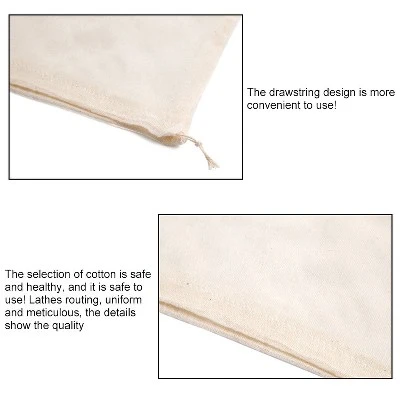 10pcs / Pack 20x25cm Soup Gauze Filter Bag Kitchen Utensils Soup Residue Isolation Bag 4 10pcs / Pack 20x25cm Soup Gauze Filter Bag Kitchen Utensils Soup Residue Isolation Bag - Image 2