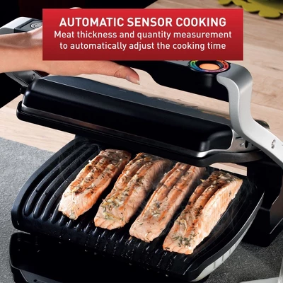 T-Fal OptiGrill Indoor Electric Grill With Removable, Dishwasher Safe Nonstick Plates 4 T-Fal OptiGrill Indoor Electric Grill With Removable, Dishwasher Safe Nonstick Plates - Image 2