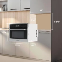 GASLAND 24" 1.6 Cu. Ft. 1000W Built-in Microwaves, Drawer, BMD1602S -Target KitchenAid GUEST df79ffc8 e50d 4c9d a235 7eeb03988026