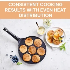 Kitchenfun Blini Nonstick Mini Pancake Crepe Maker - 7 Smiley Pancakes 15 Kitchenfun Blini Nonstick Mini Pancake Crepe Maker - 7 Smiley Pancakes -Target KitchenAid GUEST df7a5739 a337 4ad7 863a 6ca71da12f04