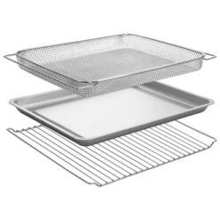 MegaChef 22qt Multifunction Air Fryer Toaster Oven With 21 Presets: Stainless Steel Countertop Convection Oven, 1800W -Target KitchenAid GUEST df960f70 a83b 4d02 a4be 877d24ca4413