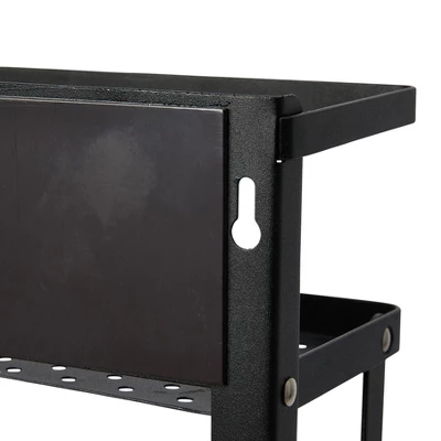 Metal Magnetic Organizer With Paper Towel Holder 5 Metal Magnetic Organizer With Paper Towel Holder - Image 3