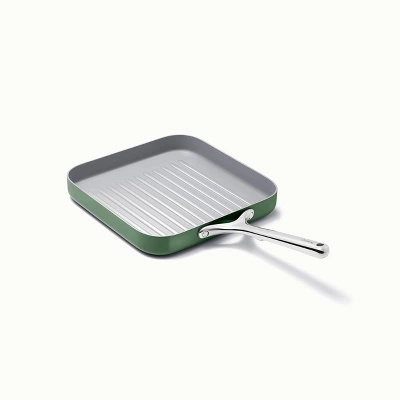 Caraway Home 11.02" Nonstick Square Grill Fry Pan 9 Caraway Home 11.02" Nonstick Square Grill Fry Pan - Image 7