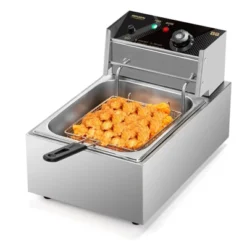 ROVSUN 11.4QT /23.8QT Electric Deep Fryer W/Basket & Lid 2500W/5000W, Countertop Frying Machine, Temperature Adjustable Stainless Steel French Fryer -Target KitchenAid GUEST dfe7fea4 eaf8 4fb2 83c6 4f8db75ad937