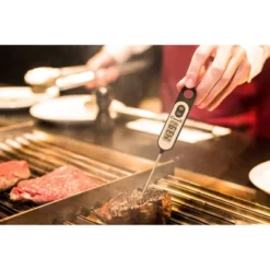 Escali Digital Long Stem Thermometer Black: Kitchen Thermometer With Digital & Backlit Display, Instant Read, -58 To 572°F -Target KitchenAid GUEST e0042469 a696 4f84 abae 6d3778b72bd2