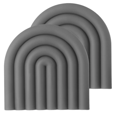 Unique Bargains U-shaped Heat Resistant Non-Slip Silicone Trivet Mat For Pots Coasters 2 Pcs 10 Unique Bargains U-shaped Heat Resistant Non-Slip Silicone Trivet Mat For Pots Coasters 2 Pcs - Image 8