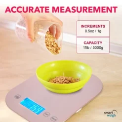 Smart Weigh Digital Food Scale - 11-pound Capacity - Pink 14 Smart Weigh Digital Food Scale - 11-pound Capacity - Pink -Target KitchenAid GUEST e018d656 af73 4158 abee cb87b6c38621