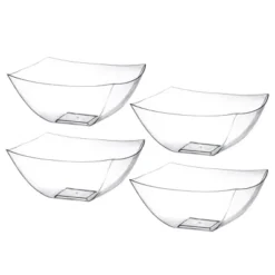 Posh Setting Square Fancy Clear Serving Bowl - 8 Oz. - 4 Pack 16 Posh Setting Square Fancy Clear Serving Bowl - 8 Oz. - 4 Pack -Target KitchenAid GUEST e02df860 4b3c 4200 ac5a 3b0a8957e7cb