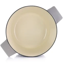 Gibson Enameled Cast Iron 5 Quart Embossed Stripe Dutch Oven With Lid In Warm Grey -Target KitchenAid GUEST e031687f 62eb 4077 be7e 024fa1be914d