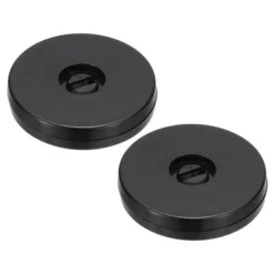 Unique Bargains High-strength Plastic 360-degree Rotating Design Durability Anti-slip Black Swivel Turntable 2 Pcs -Target KitchenAid GUEST e04742b0 6aea 430c 81c2 c2f03bc6ab53