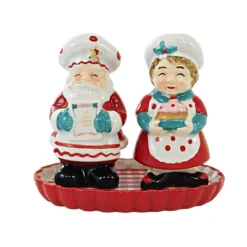 Transpac 4.0 Inch North Pole Salt And Pepper Shakers , Christmas Mr. Mrs. Claus (3PC) 7 Transpac 4.0 Inch North Pole Salt And Pepper Shakers , Christmas Mr. Mrs. Claus (3PC) -Target KitchenAid GUEST e07d45bd c6f7 4495 a69d 32eb9e481ebd