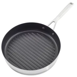 KitchenAid 3-Ply Base Stainless Steel 10.25" Nonstick Round Grill Pan: Induction Safe, Dishwasher & Oven Safe Griddle 20 KitchenAid 3-Ply Base Stainless Steel 10.25" Nonstick Round Grill Pan: Induction Safe, Dishwasher & Oven Safe Griddle -Target KitchenAid GUEST e0893605 9656 431d b79b 9dfe86f0e1db