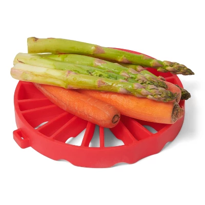 Cuisipro Silicone Dual Trivet, Red 4 Cuisipro Silicone Dual Trivet, Red - Image 2