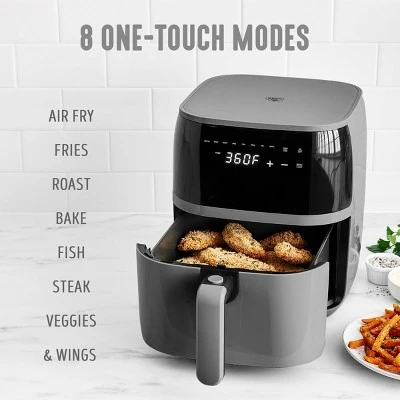 GreenLife 5.3qt Digital One-Touch Air Fryer 5 GreenLife 5.3qt Digital One-Touch Air Fryer - Image 3