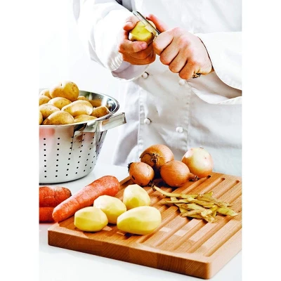 Linden Sweden Soft Grip Peeler - Gray | 9"L X 2.5"W | 6.5 3 Linden Sweden Soft Grip Peeler - Gray | 9"L X 2.5"W | 6.5