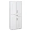 Yukimo 30" White Modern Kitchen Pantry Cabinet With 4 Doors, Drawer And Adjustable Shelves, Freestanding Storage For Dining Room & Living Room -Target KitchenAid GUEST e18e7c7a 528d 4259 bcbf 3a6b1adcf74c