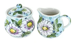 Blue Rose Polish Pottery 209-503 Millena Cream & Sugar Set -Target KitchenAid GUEST e1ced7c0 8f3f 4ee7 a76d 7cde91166bc1