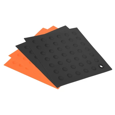 Unique Bargains Heat Resistant Silicone Trivets Pads For Kitchen 4 Pcs 7 Unique Bargains Heat Resistant Silicone Trivets Pads For Kitchen 4 Pcs - Image 5