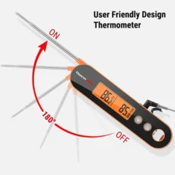 ThermoPro TP610W Waterproof Dual Probe Meat Thermometer With Alarm Programmable And Rechargeable Instant Read Food Thermometer W/ Rotating LCD Screen -Target KitchenAid GUEST e1d99d71 295a 4f1d ac4e 8d98d5595c33