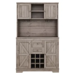 73.8" Tall Kitchen Pantry Storage Cabinet, Coffee Bar Wine Cabinet With Wine Glass Rack, Freestanding Kitchen Hutch Cabinet For Dining Room -Target KitchenAid GUEST e2037a38 3bb3 4a17 ad82 2c0dcc9e7193