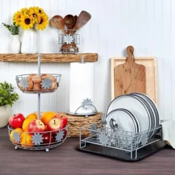 The Lakeside Collection Sunflower Dish Rack -Target KitchenAid GUEST e2499d69 dd03 490e b6c9 5342ba3a4cba
