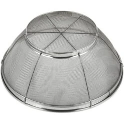 [Juvale] Juvale Large Fine Mesh Pasta Strainer, Metal Colander For Rice, Quinoa, Yogurt, 11 X 4 In -Target KitchenAid GUEST e2695e74 757f 4b1f aa72 68fbdbef6584