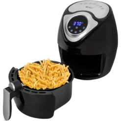 Deco Chef 3.7QT Electric Oil-Free Digital Air Fryer + 1 Year Extended Warranty