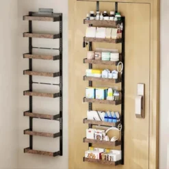 CuisinSmart 8 Tiers Over The Door Spice Rack Organizer Pantry, 8 Basket With Adjustable Height, 2-In-1 Wall Mount&Hanging Spice Rack For Pantry Door -Target KitchenAid GUEST e31ba51a e6c6 4da1 865c e9aa436ea270