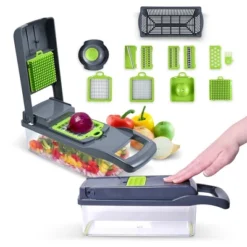 Cheer Collection 10 In 1 Food Slicer And Vegetable Chopper With 8 Blades -Target KitchenAid GUEST e323d134 a954 42e8 90d6 1e0319fa066e