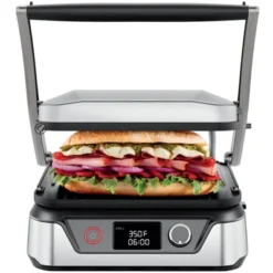 Chefman 5-in-1 Digital Panini Press Grill W/ Adjustable Temp, Opens Flat - Stainless Steel -Target KitchenAid GUEST e3402253 a5bf 4927 b6d0 534950754ec2