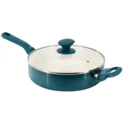 Spice By Tia Mowry 10 Piece Ceramic Nonstick Aluminum Cookware Set In Teal -Target KitchenAid GUEST e360ff4c 29ed 4185 81bc e5399e010a21