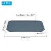 Unique Bargains Rectangular PP Plastic Reusable Lightweight Durable Serving Tray 2 Pcs -Target KitchenAid GUEST e3fa17c3 8544 49d4 bfa7 4d6785021593