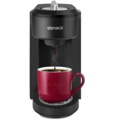 EZBASICS Single Serve Coffee Maker, Mini Coffee Brewer For Single Cup Capsule & Ground Coffee, Black, Single Cup Coffee Maker 13 EZBASICS Single Serve Coffee Maker, Mini Coffee Brewer For Single Cup Capsule & Ground Coffee, Black, Single Cup Coffee Maker -Target KitchenAid GUEST e40c85b8 8785 4af6 965e be4f5d723fa0