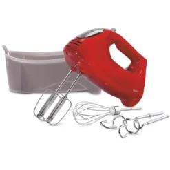 Hamilton Beach Hand Mixer W/case 62633R: 6-Speed Red Handheld Mixer For Kitchen, 275W, Dishwasher-Safe Parts -Target KitchenAid GUEST e4195b4b 6555 43b1 a0bb c8f5a90df10d