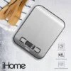 IHome 11lb Stainless Steel Kitchen Food Scale -Target KitchenAid GUEST e42963c9 0d82 4d3e 8af8 af8a80a85079