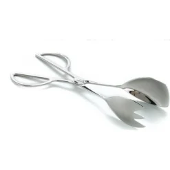 Jiallo 10" Stainless Steel Scissor Salad Tongs