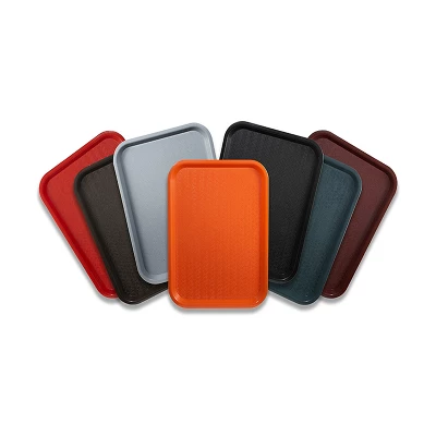 Winco Plastic Cafeteria Tray, Rectangular 4 Winco Plastic Cafeteria Tray, Rectangular - Image 2