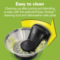 Hamilton Beach Big Mouth Juice & Blend 2-In-1 Juicer And Blender 67970: 800W, 2 Speeds, Dishwasher-Safe, Black 13 Hamilton Beach Big Mouth Juice & Blend 2-In-1 Juicer And Blender 67970: 800W, 2 Speeds, Dishwasher-Safe, Black -Target KitchenAid GUEST e4a21da2 2770 4697 a200 e233c33314a5