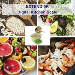 American Weigh Scales Extend Series Kitchen Scale High Precision Large LCD Display Collapsable Bowl 11LB Capacity -Target KitchenAid GUEST e4c7fc7d 70a7 48ff 80cf d83f7ab8a25a