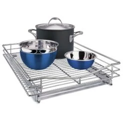 Lynk Professional 17" X 21" Slide Out Cabinet Organizer - Pull Out Under Cabinet Sliding Shelf: Chrome-Plated Kitchen Storage 17 Lynk Professional 17" X 21" Slide Out Cabinet Organizer - Pull Out Under Cabinet Sliding Shelf: Chrome-Plated Kitchen Storage -Target KitchenAid GUEST e4d8b5a3 6f2b 4015 902b b8695a67ec88