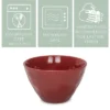 Elanze Designs Dimpled Ceramic 5.5 Inch Contemporary Serving Bowls Set Of 4, Red 2 Elanze Designs Dimpled Ceramic 5.5 Inch Contemporary Serving Bowls Set Of 4, Red -Target KitchenAid GUEST e4d8ddc2 2abf 4e62 a201 5251f42529ee