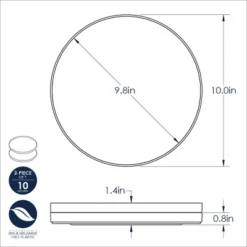 Nordic Ware Meal Plates - Set Of 2 -Target KitchenAid GUEST e53c4c7c 6a2d 4967 80d5 fb80ec88587a