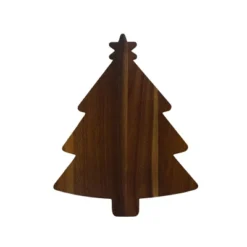 Slickblue Christmas Tree Shaped Acacia Wood Board 12.75"x16" - Holiday Appetizer Tray & Kitchen Gift -Target KitchenAid GUEST e53e4af8 76e5 4b6c 9e7b f978c01af369