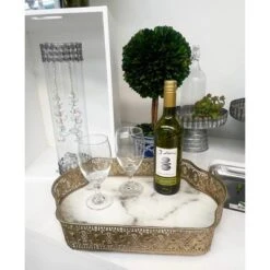 Essential Decor & Beyond 3-Piece Metal Tray With Marble Indoor Decor 10 Essential Decor & Beyond 3-Piece Metal Tray With Marble Indoor Decor -Target KitchenAid GUEST e5511d19 365f 4b77 b611 9a7e6537ae7d