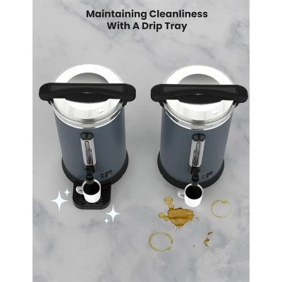 Coffee Urn,Gallon Double Wall Commerical Coffee Maker For Buffet Catering Wedding Gathering,Large Capacity Hot Coffee Dispenser 3 Coffee Urn,Gallon Double Wall Commerical Coffee Maker For Buffet Catering Wedding Gathering,Large Capacity Hot Coffee Dispenser