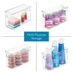 IDesign Set Of 4 Pantry Storage Bins With Handles - Clear -Target KitchenAid GUEST e5960468 b034 495e 883c 83e6dd7bc84e