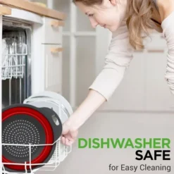 NutriChef Collapsible Strainer Set Of 3 Round Silicone Kitchen Colander -Target KitchenAid GUEST e5d1594b 9692 4be6 9ce3 589208f9f61b